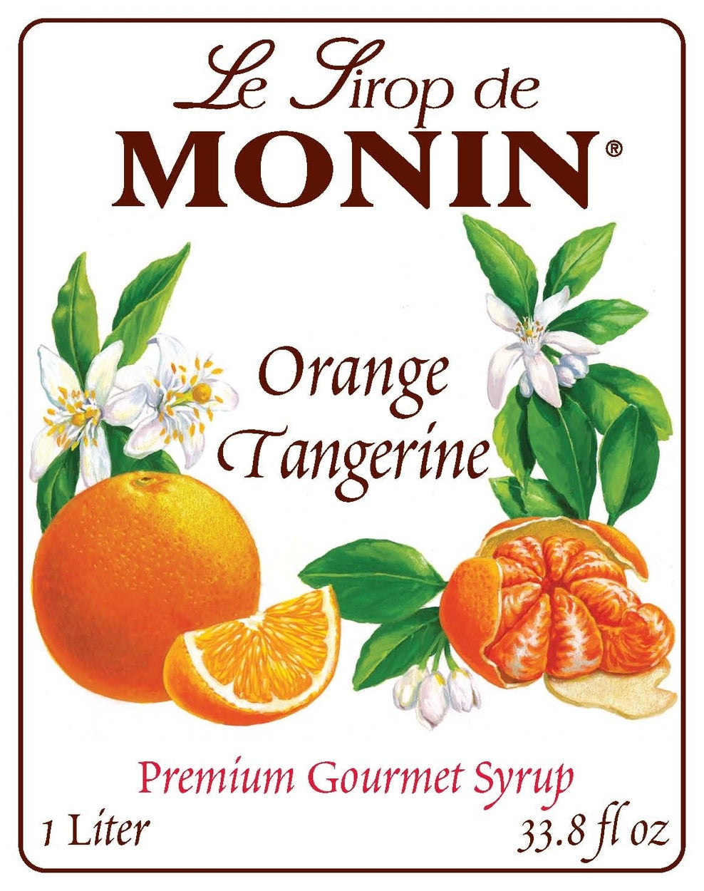 Sirop de tangerine orange (Orange Tangerine)